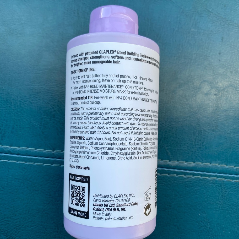 New AUTHENTIC Olaplex purple shampoo no.4P - Picture 3 of 3